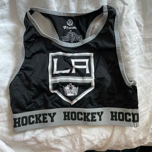 LA Kings sports bra-